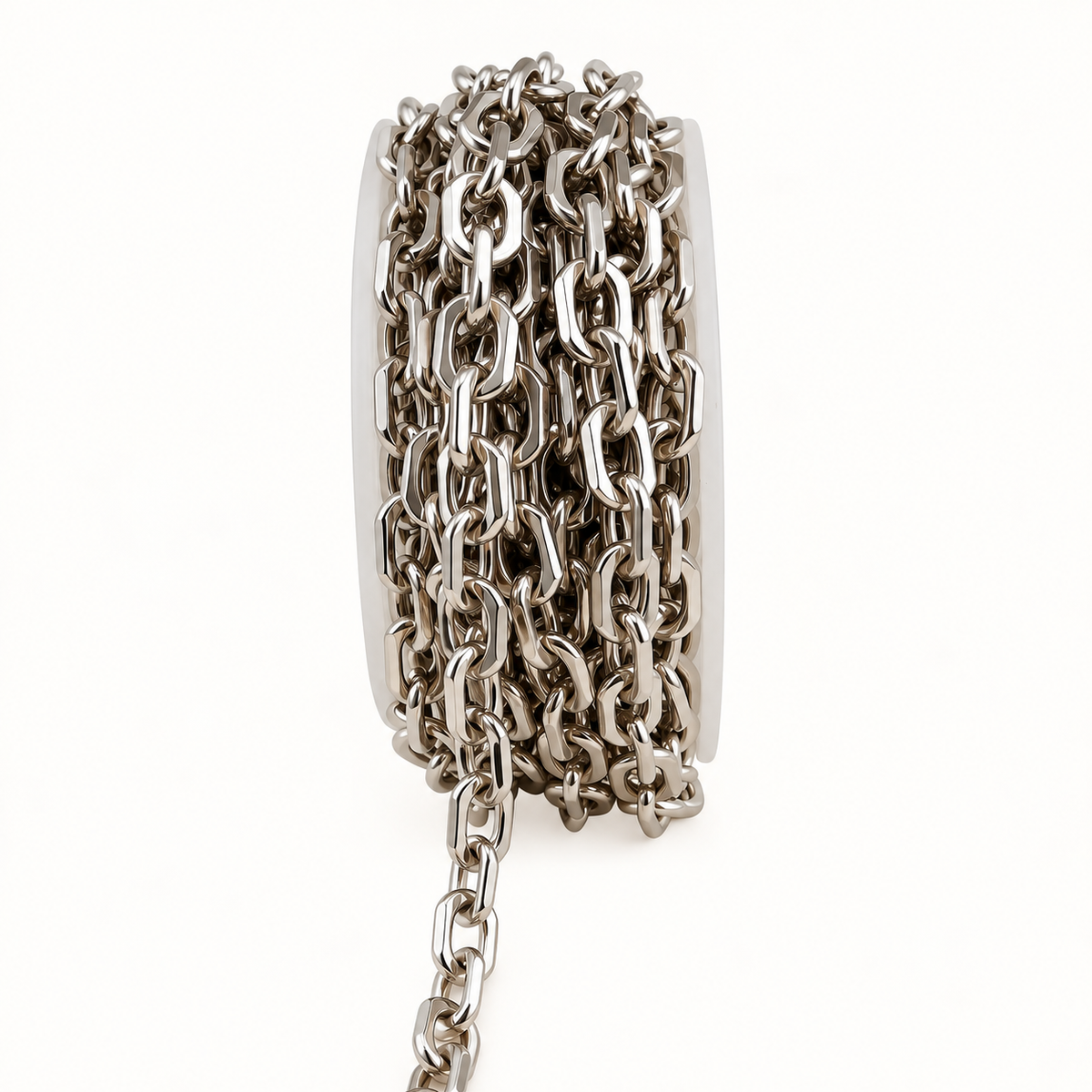 Modern Link Chain – 10x7mm (By the Foot)