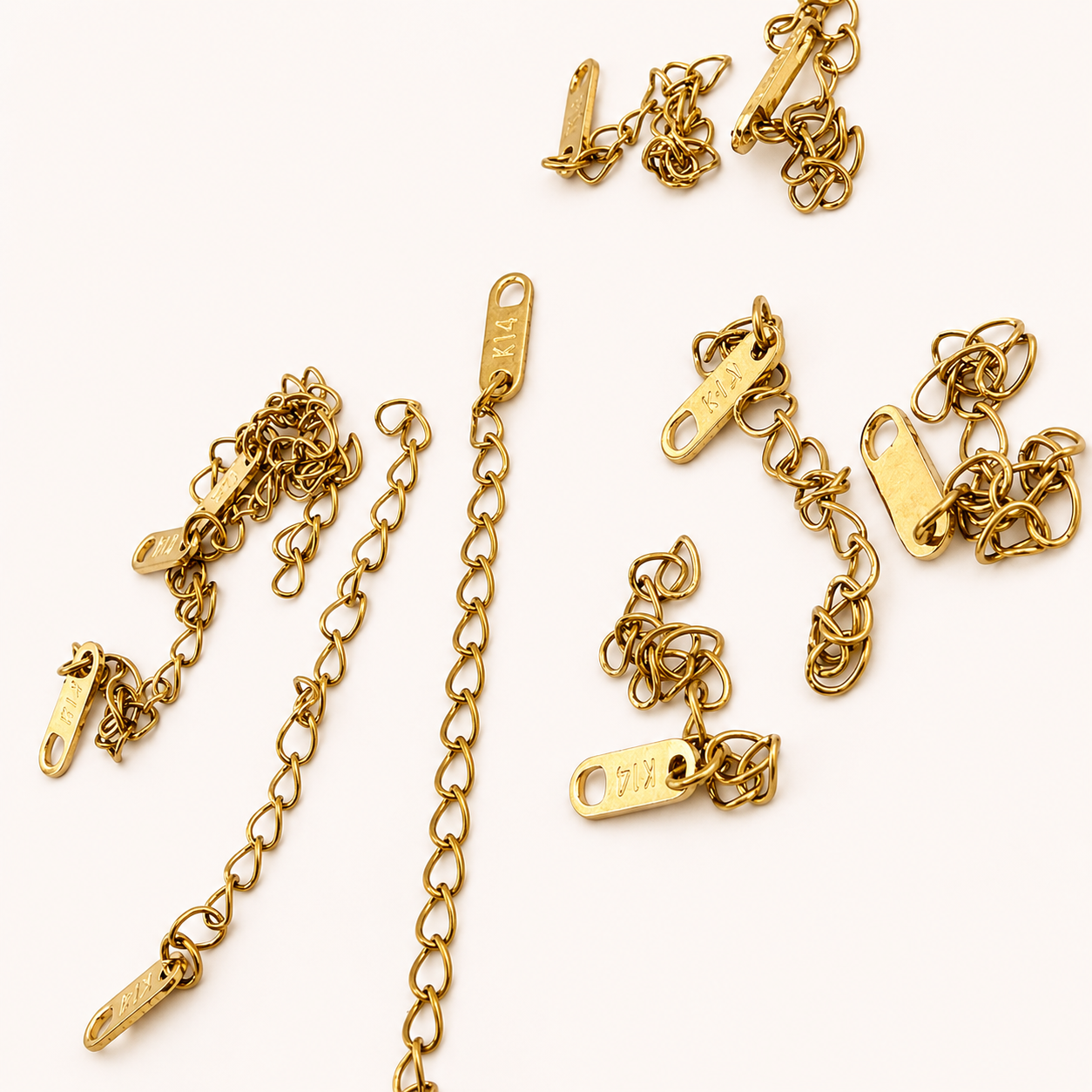 2.5" Gold Chain Extender