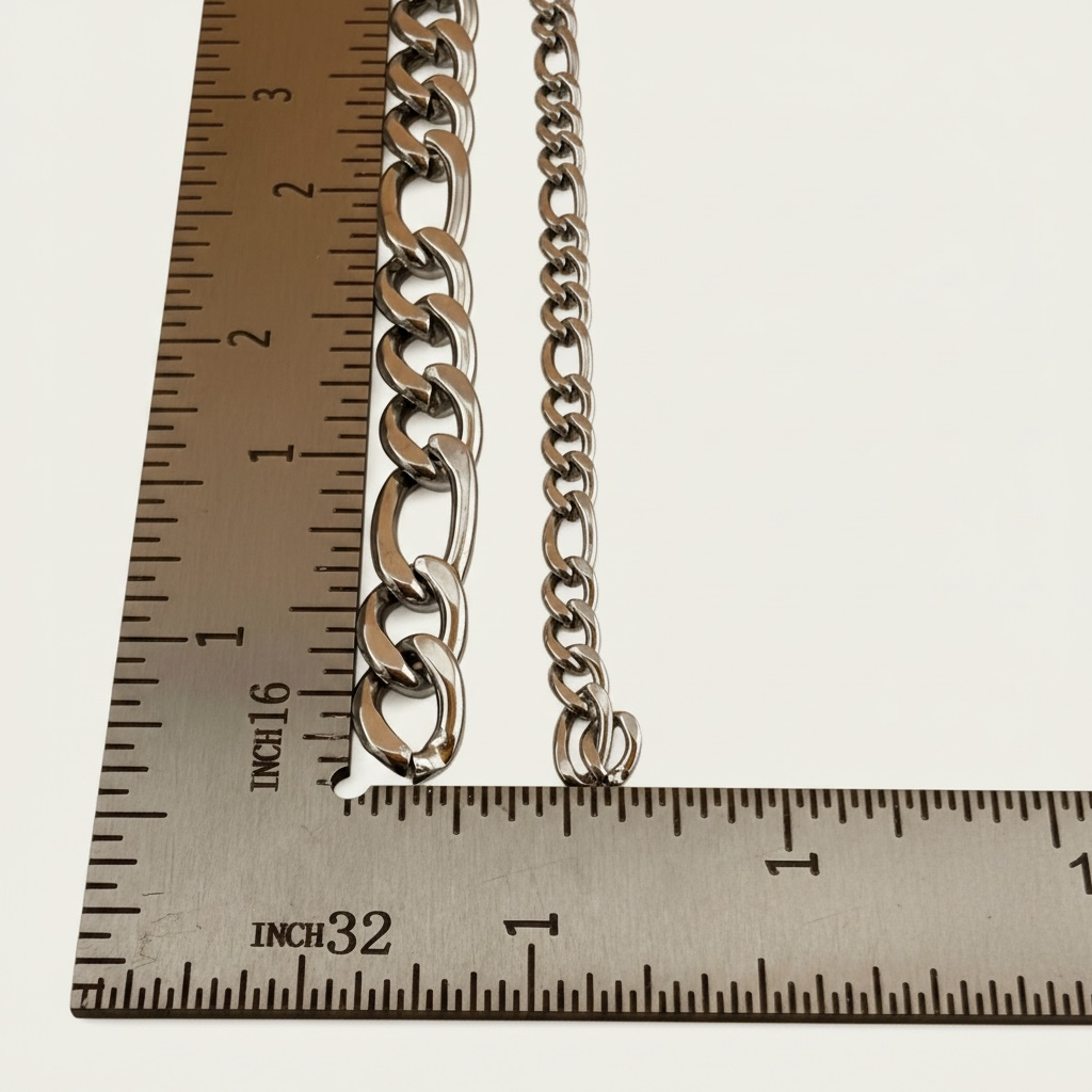 Figaro Chain - Multiple Sizes (5.5mm-10mm)
