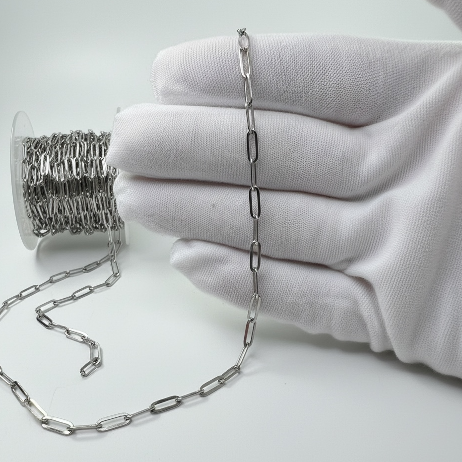 9x3mm Paperclip Chain