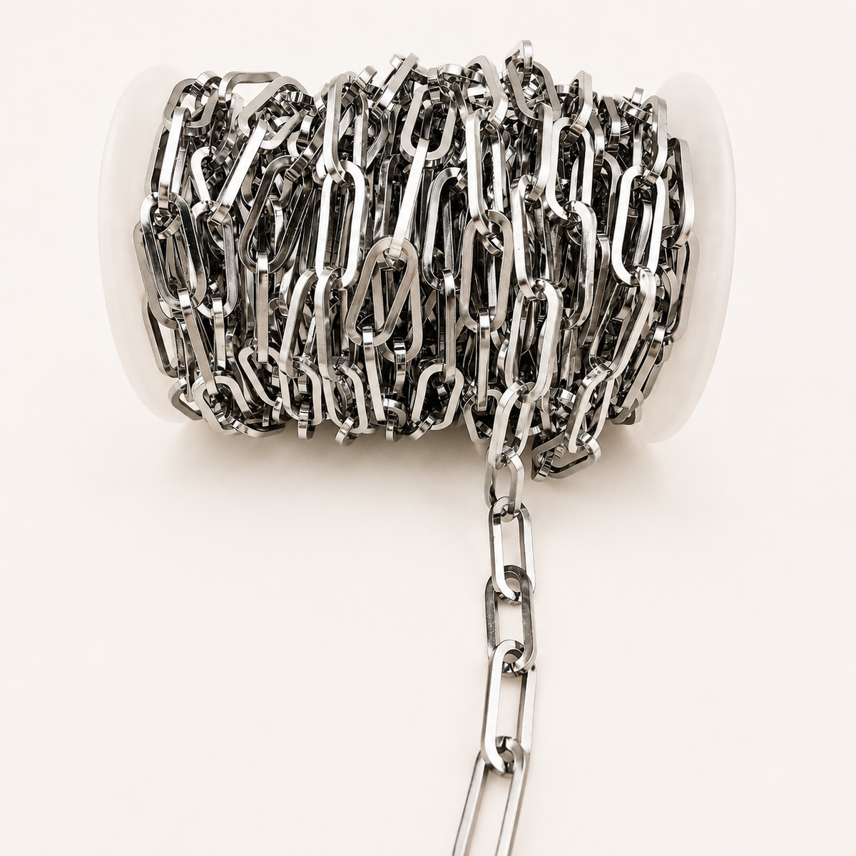 Chunky Paperclip Chain - 18mm (By the Foot)