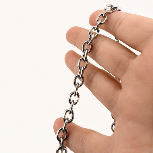 10mm Diamond Cut Link Chain