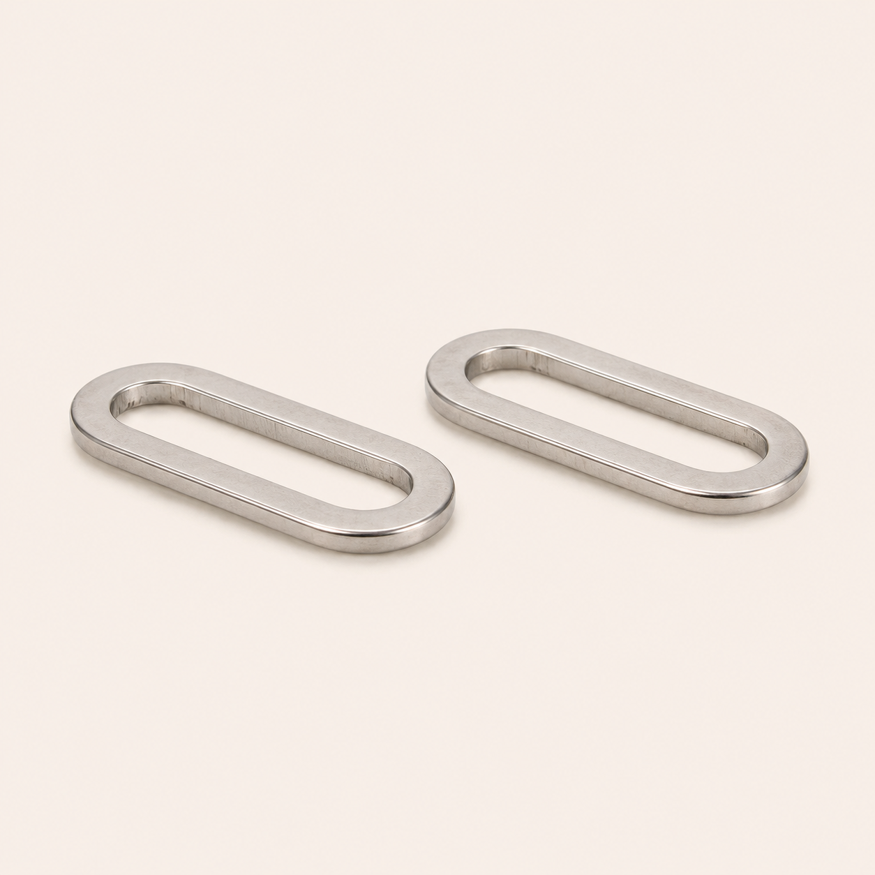 16mm Stainless Steel Oval Linking Rings – Non-Tarnish Connector Links (Pack of 5)