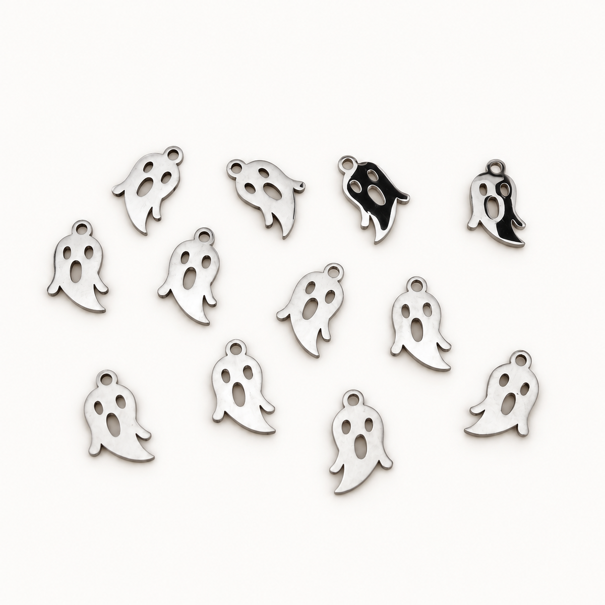 Tiny Ghost Charm – 11mm