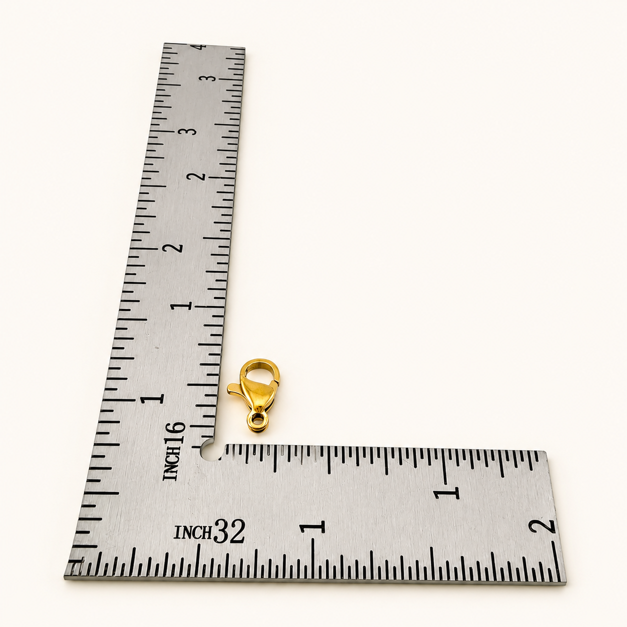 10mm Lobster Clasps - 18K Warm Gold