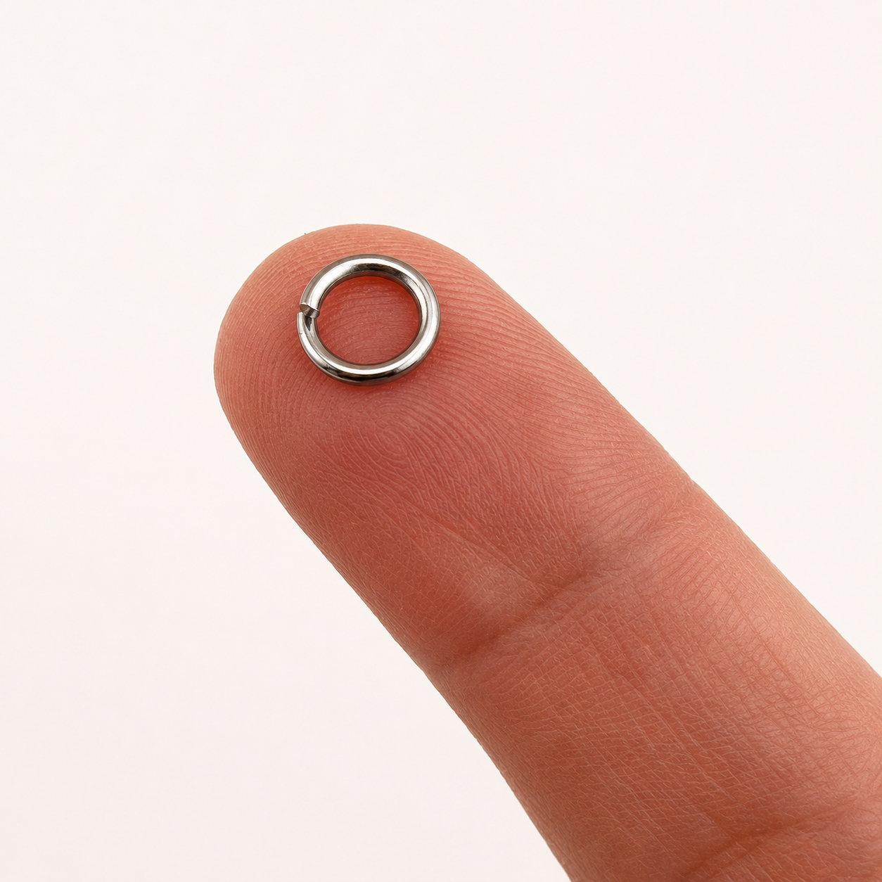 8mm Open Jump Rings - Multiple Gauge Options