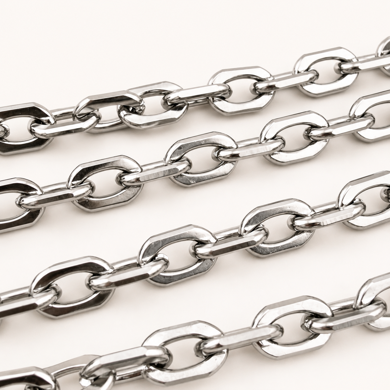 Modern Oval Cable Chain - 8.5x5.5mm