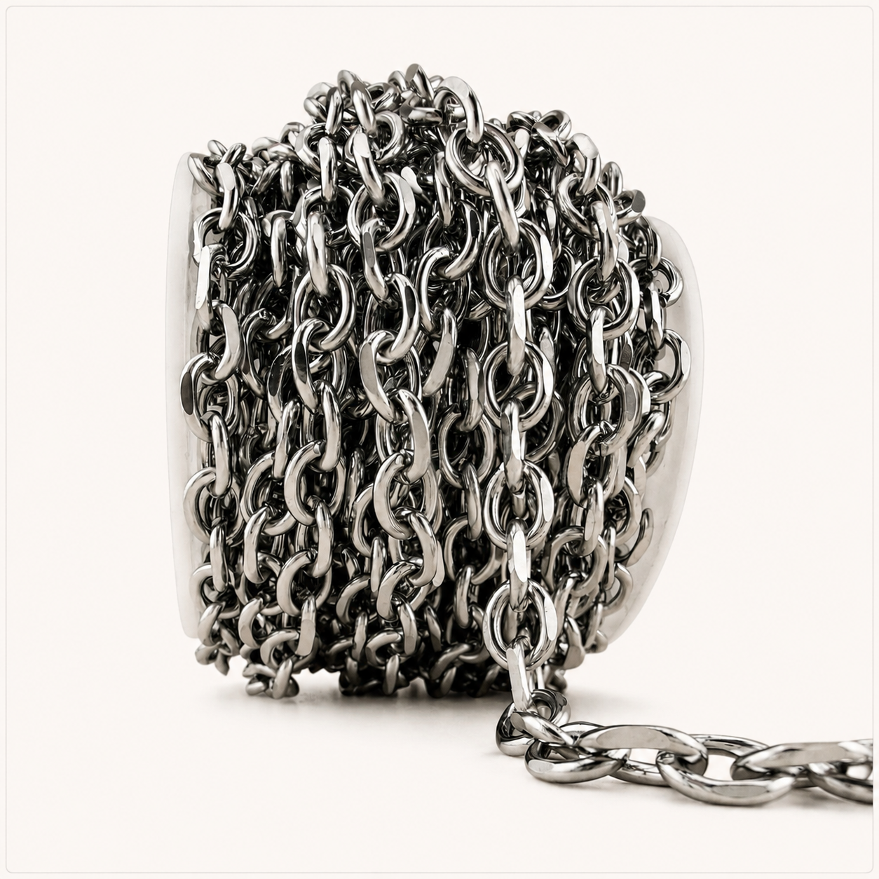 10mm Diamond Cut Link Chain