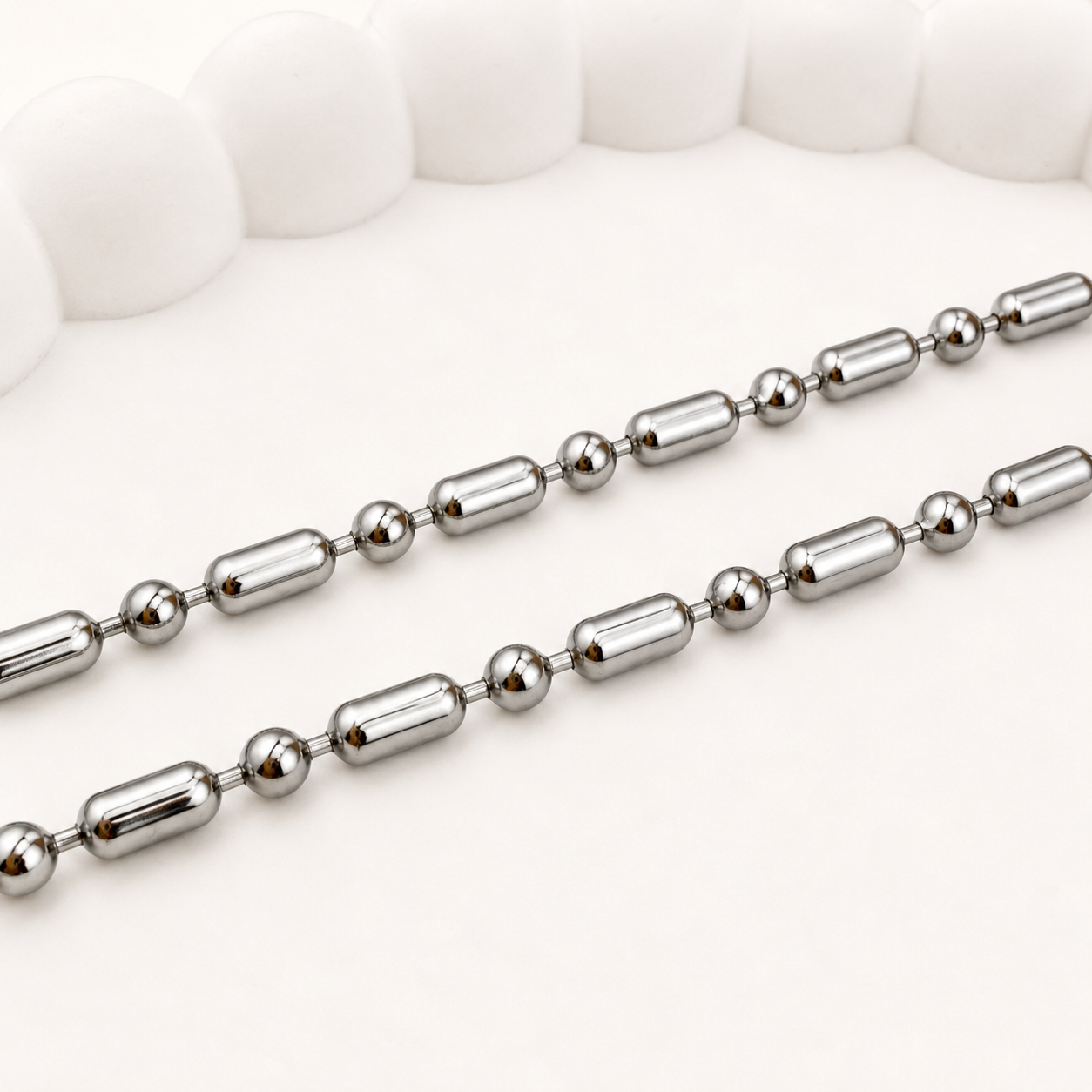 Tube & Ball Chain – 3mm