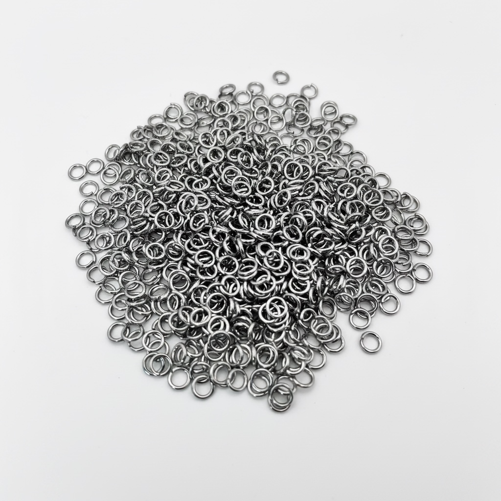 7mm • 16 Gauge - Heavy-duty Round Open Jump Rings