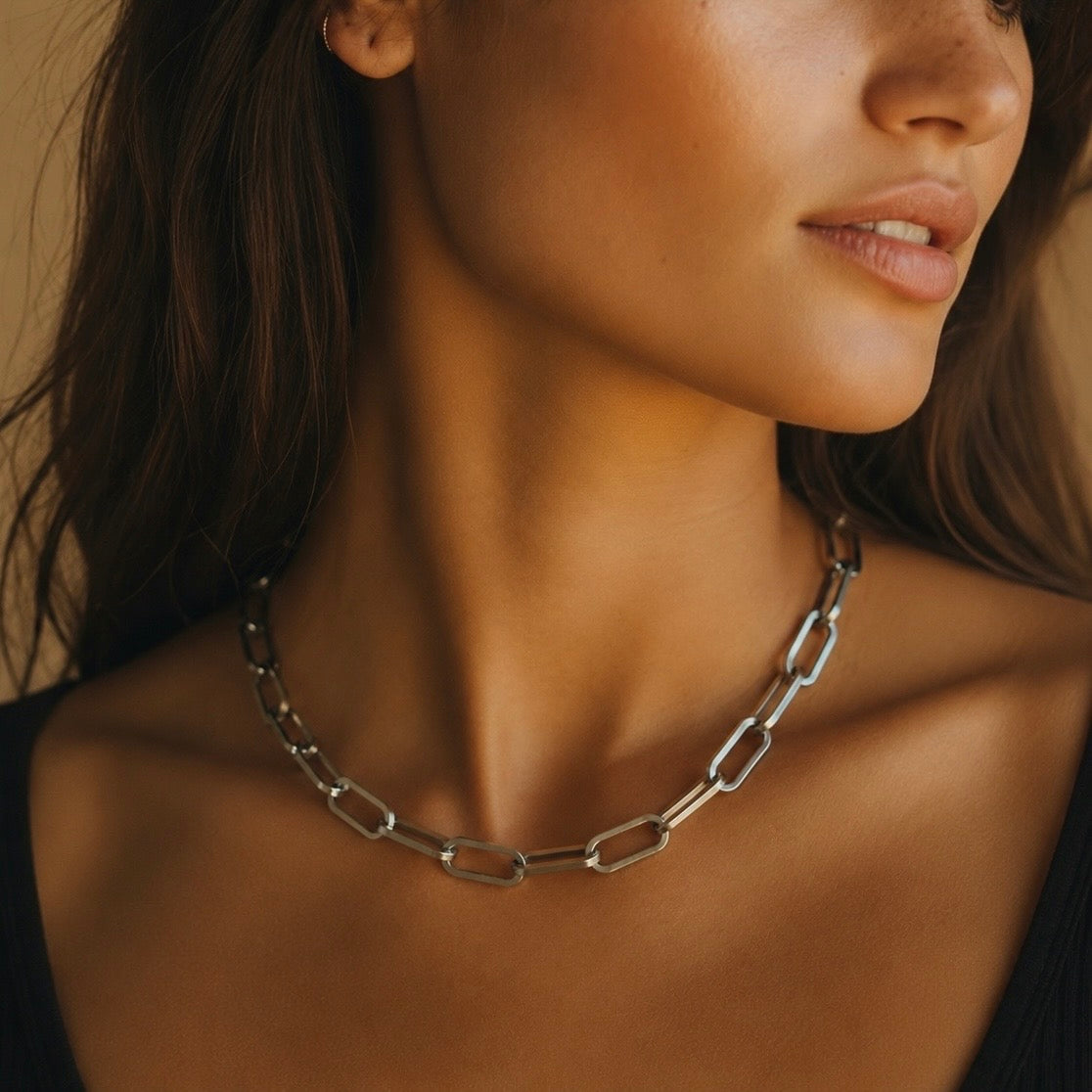 18mm Chunky Paperclip Chain
