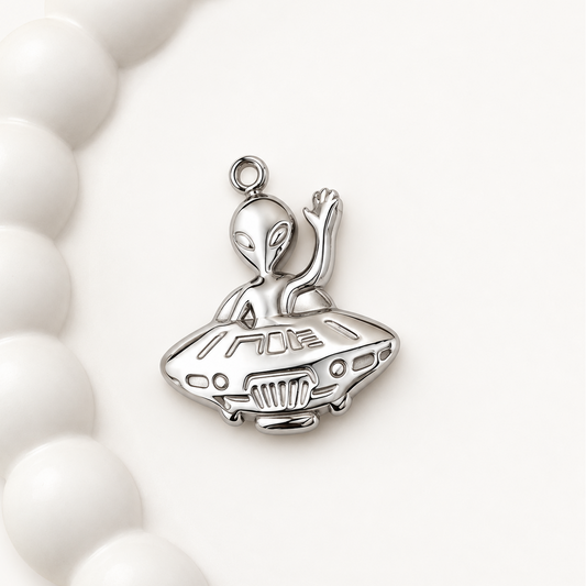 Alien & Spaceship Charm – 23mm
