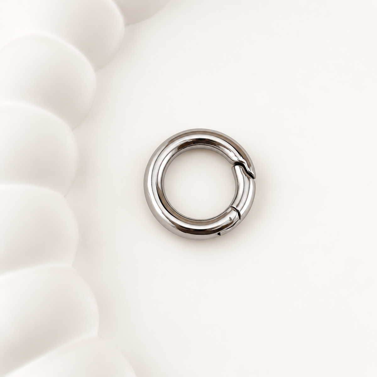 316 Stainless Steel Spring Gate Ring – 16mm