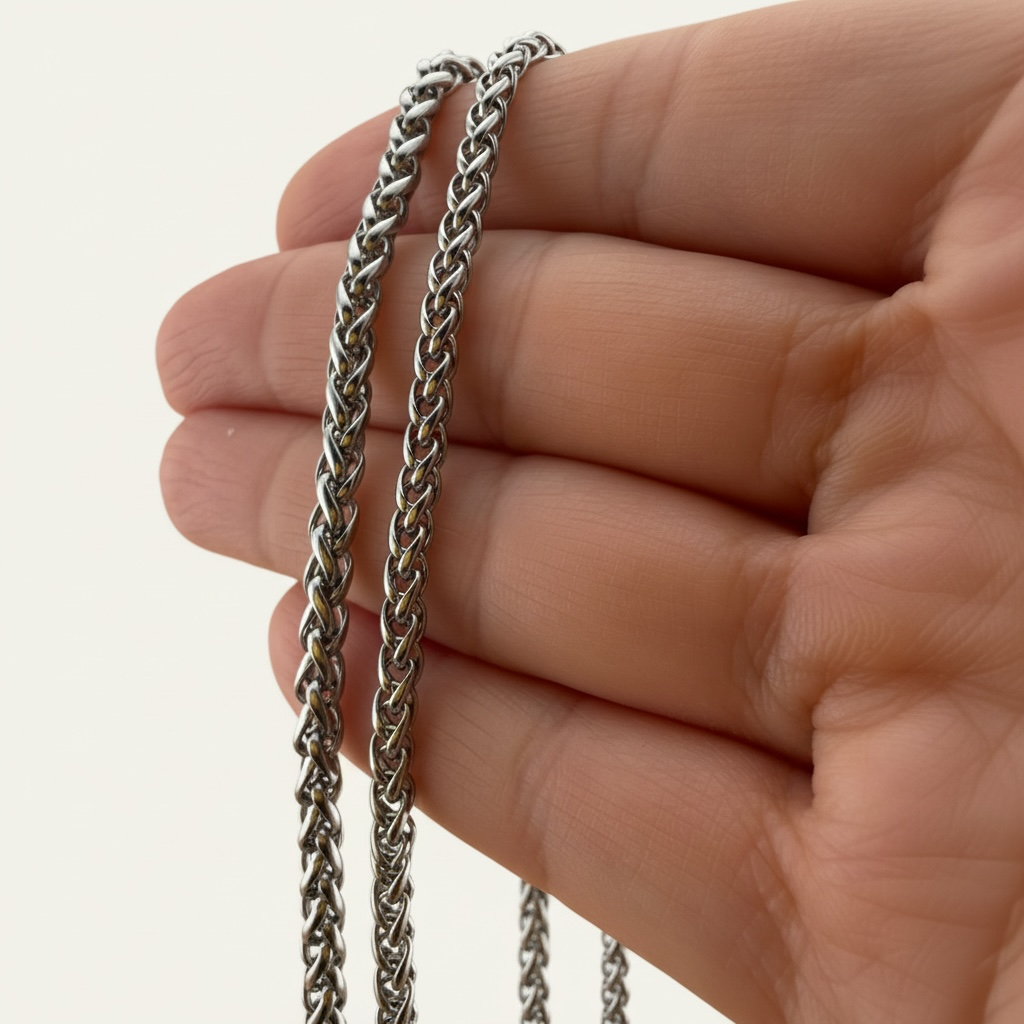 Wheat Chain - Multiple Sizes (3mm-4mm)