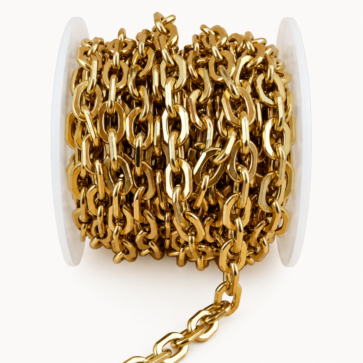 Gold Modern Cable Chain – 10.5x7mm