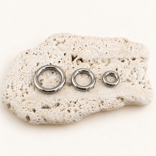 Thick Round Linking O Rings – Multiple Sizes