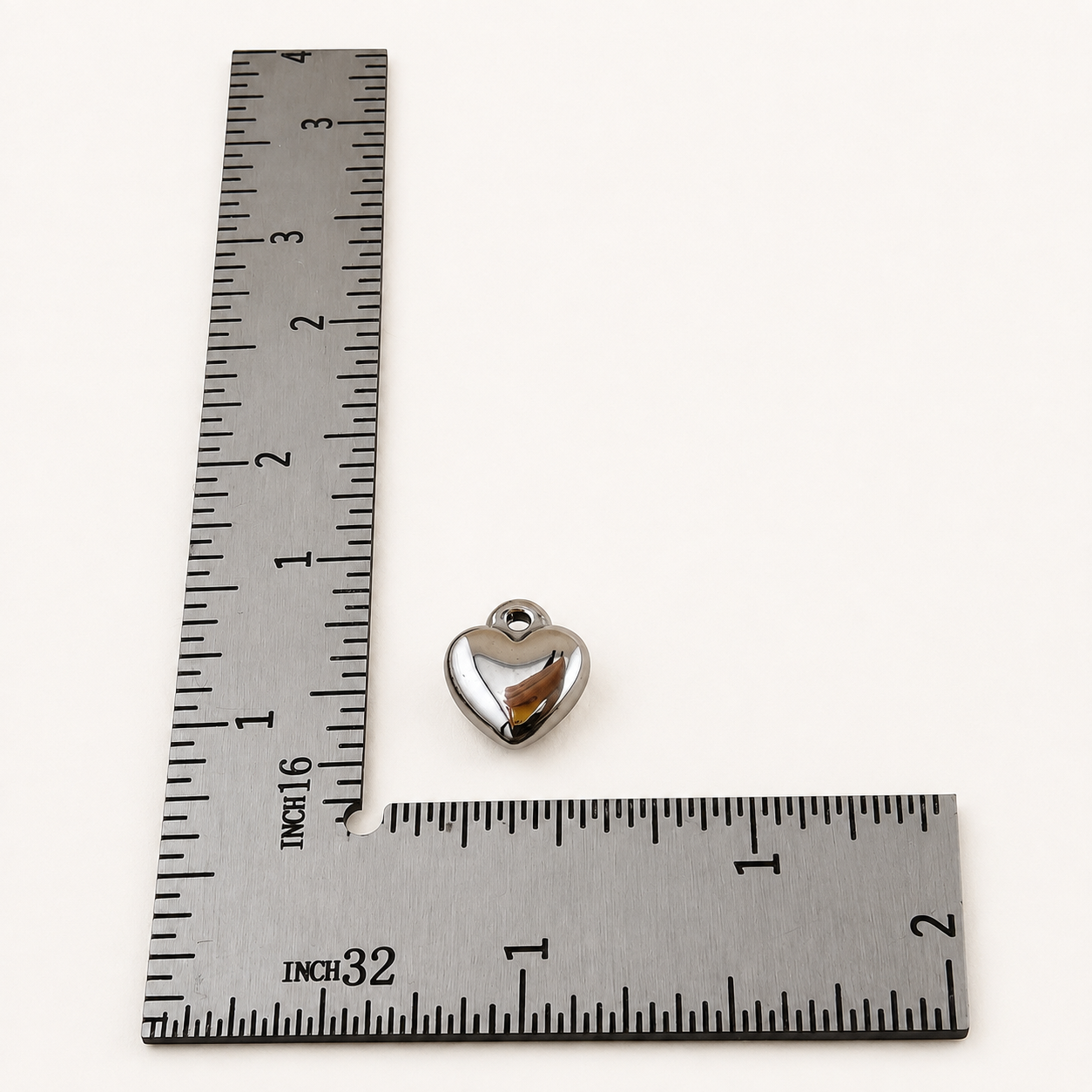 Petite Heart Charm – 12.5mm