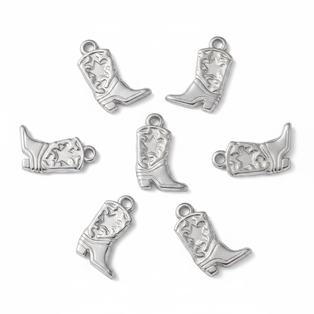Boot-shaped Pendant - 20.5x13.5mm