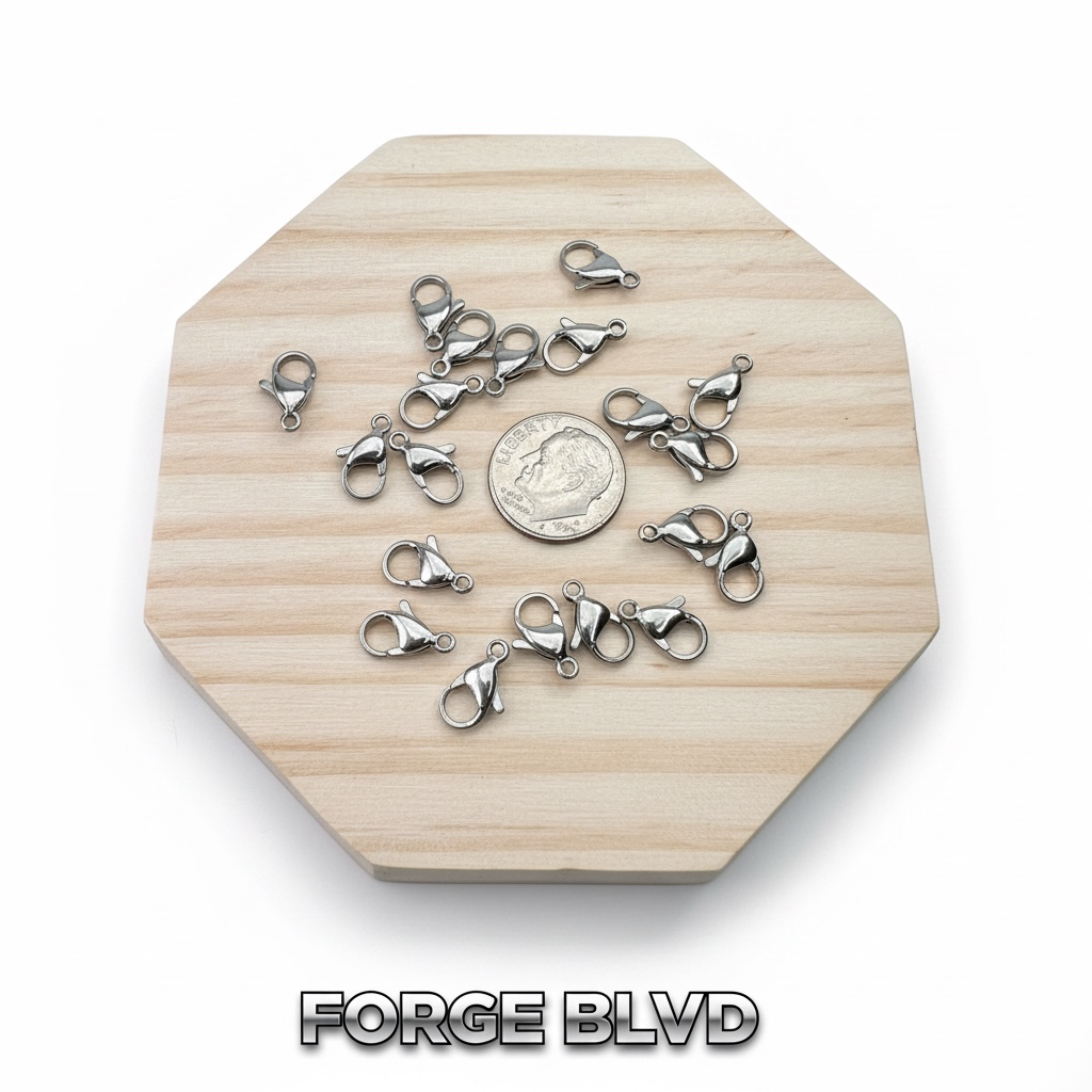 12mm Lobster Clasp (5/10 Pack)