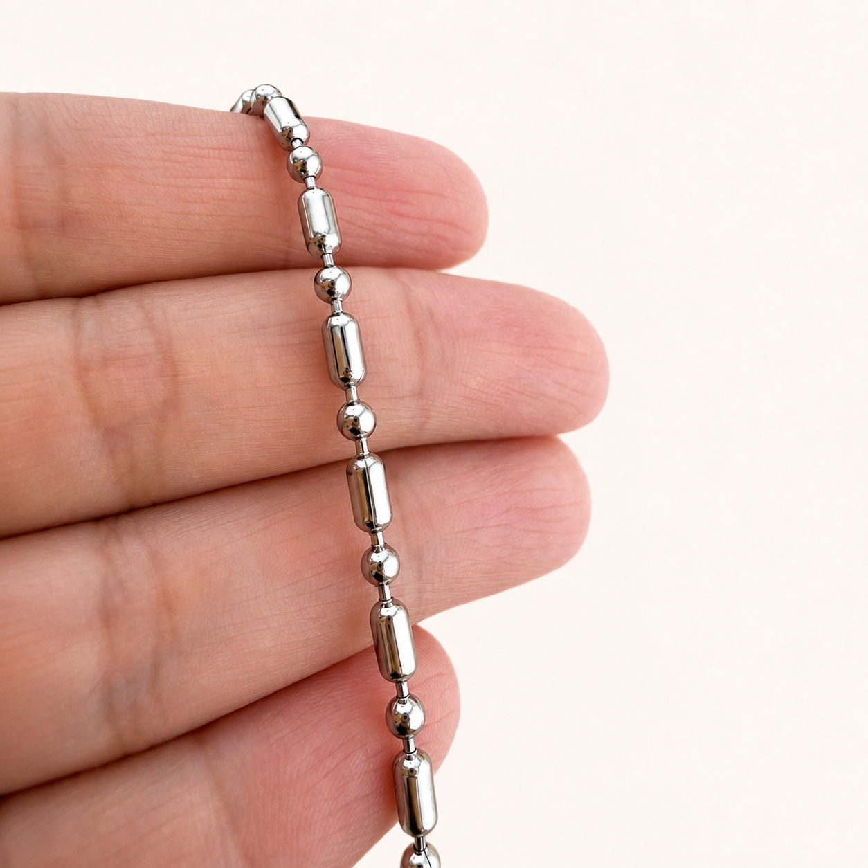 Tube & Ball Chain – 3mm
