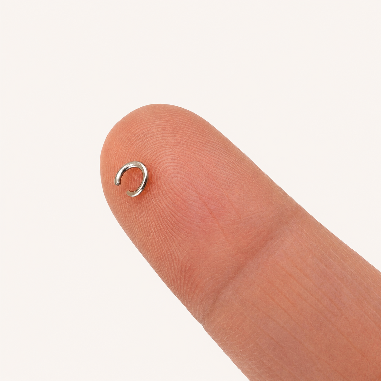 4mm  • 21 Gauge Open Jump Rings - Pack of 25