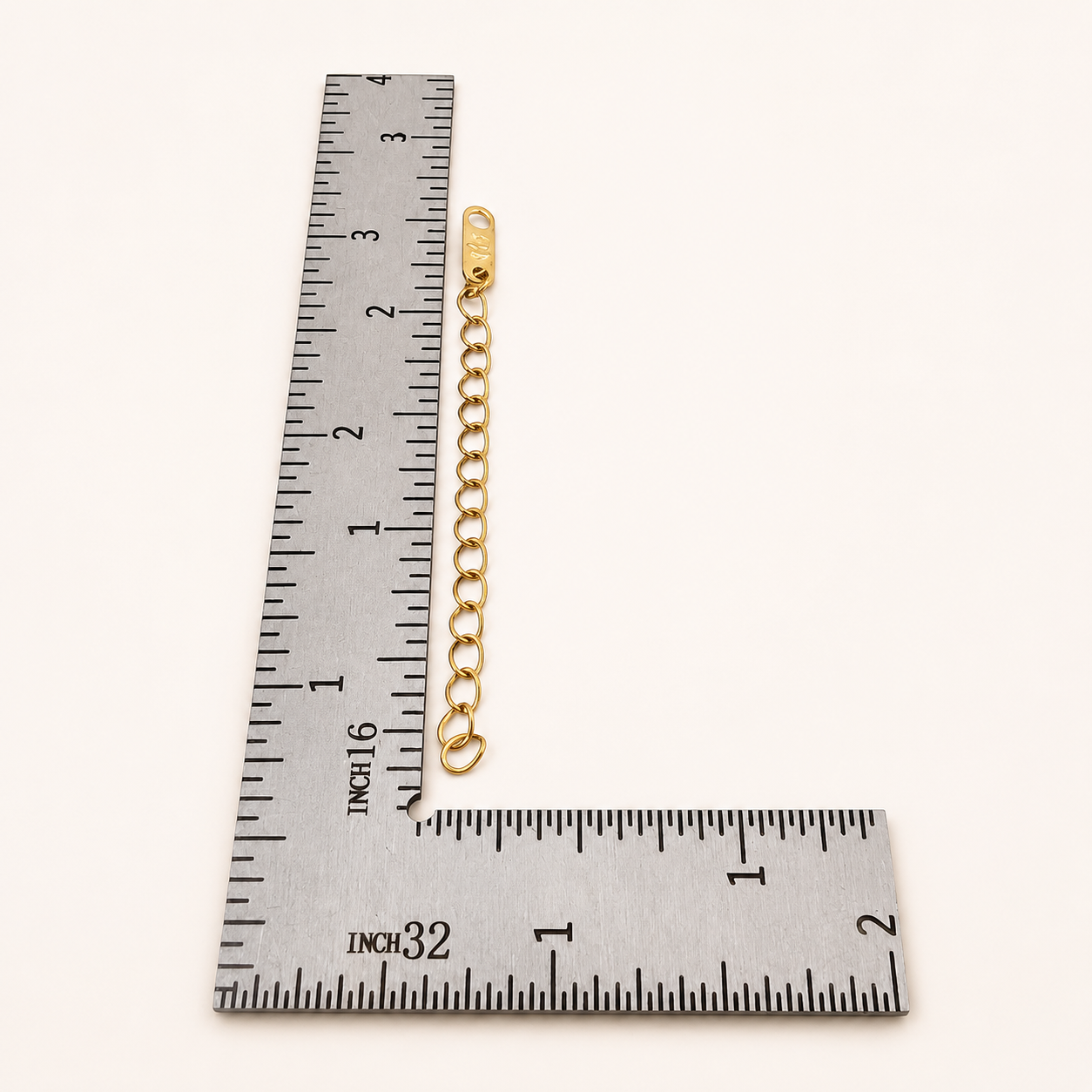 2.5" Gold Chain Extender