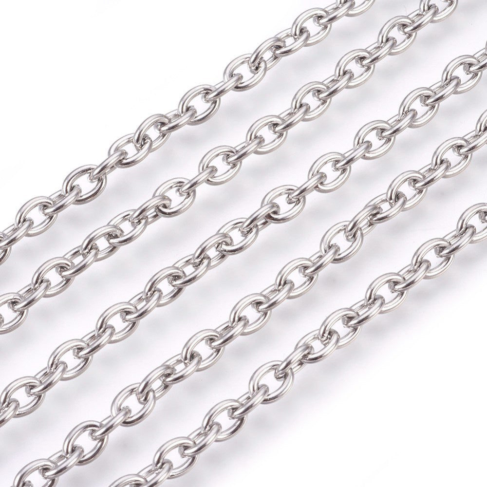 Oval Cable Chain - Small 6x4.5mm