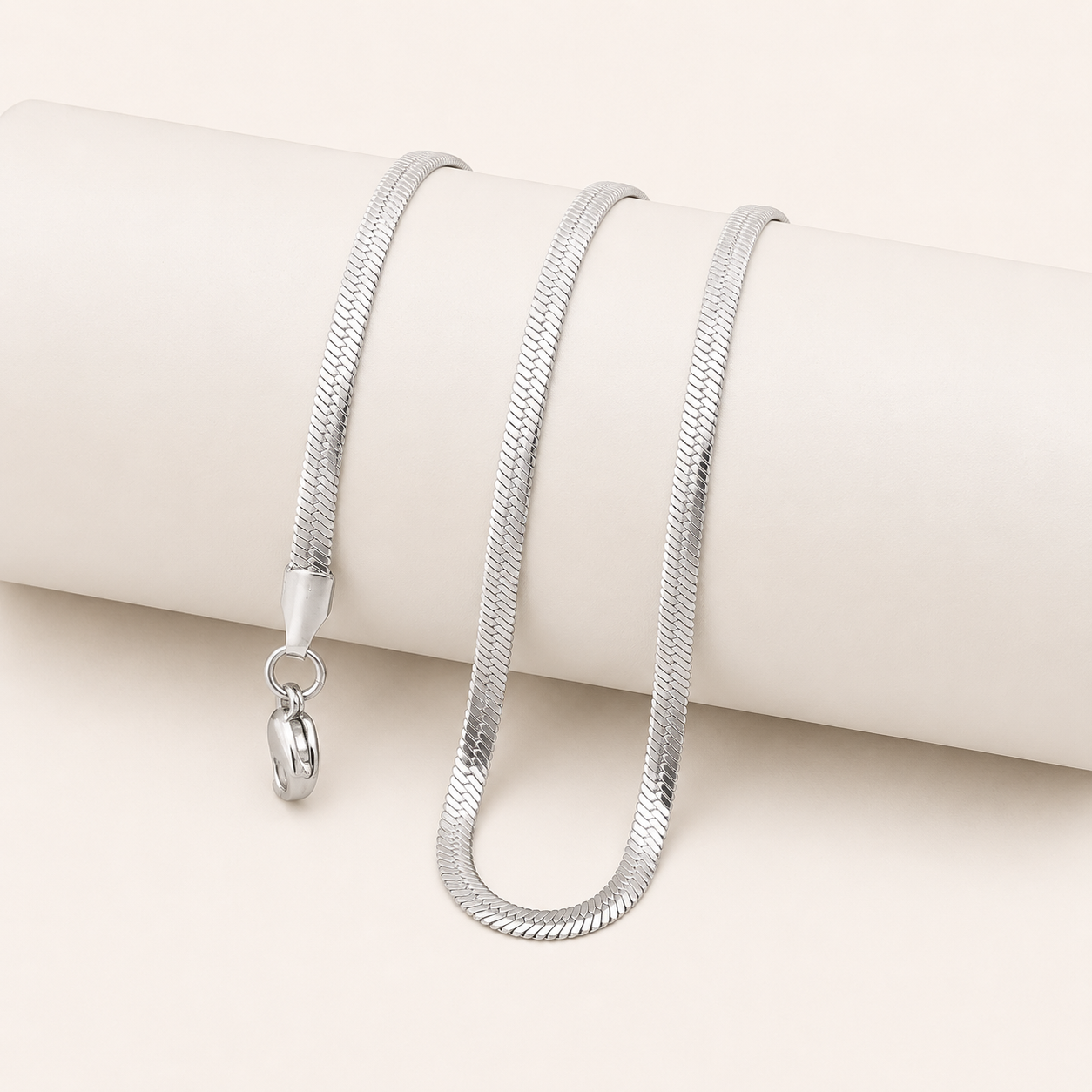 3mm Snake Chain Necklace – 17.7"
