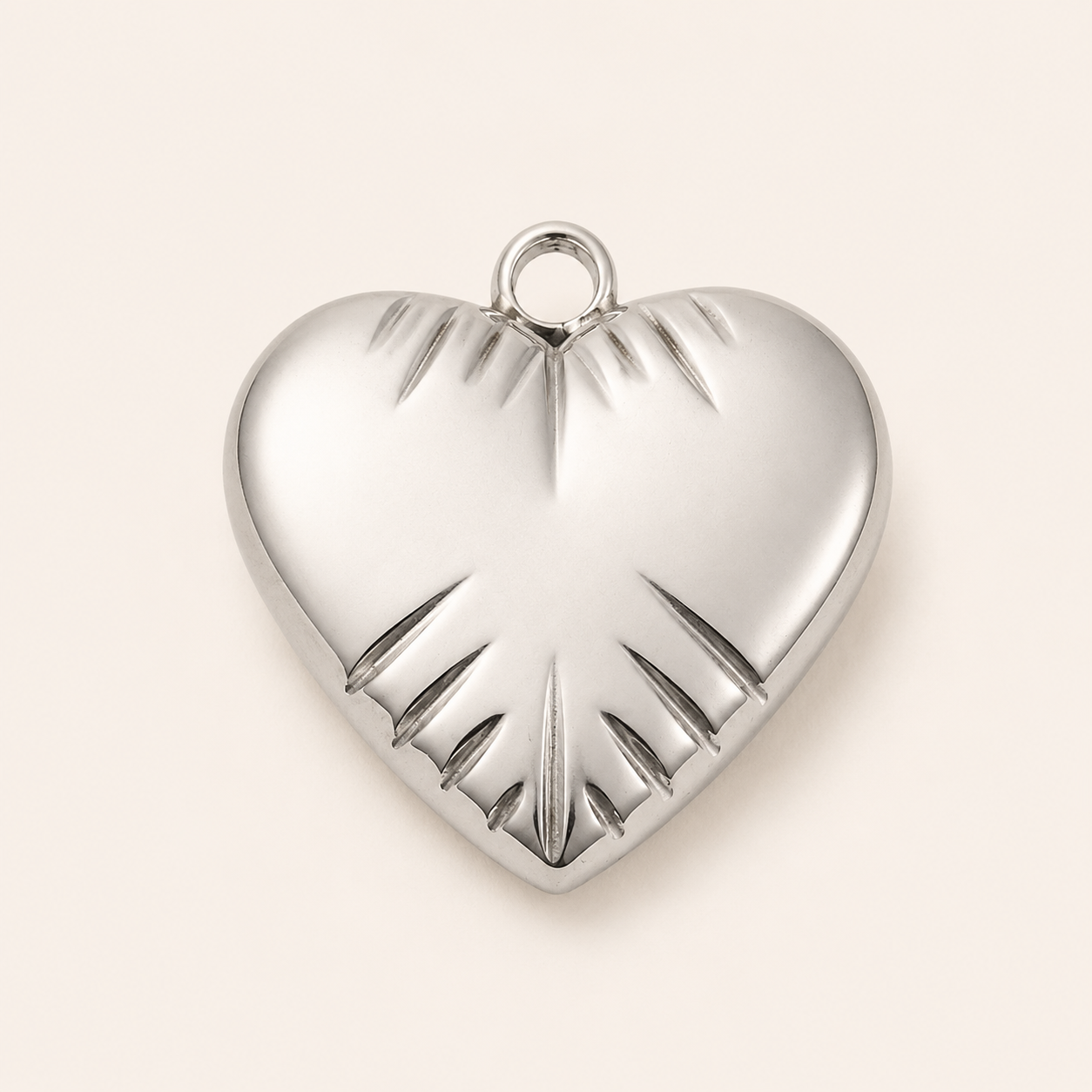 Amore Heart Pendant - 17x16mm