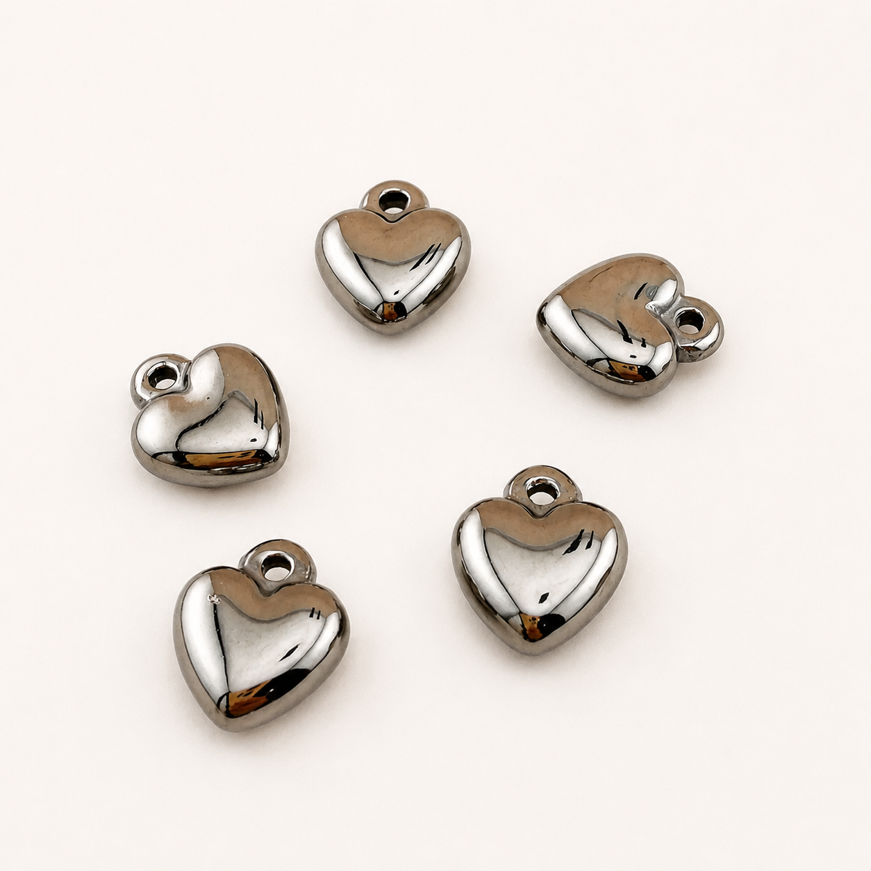 Petite Heart Charm – 12.5mm