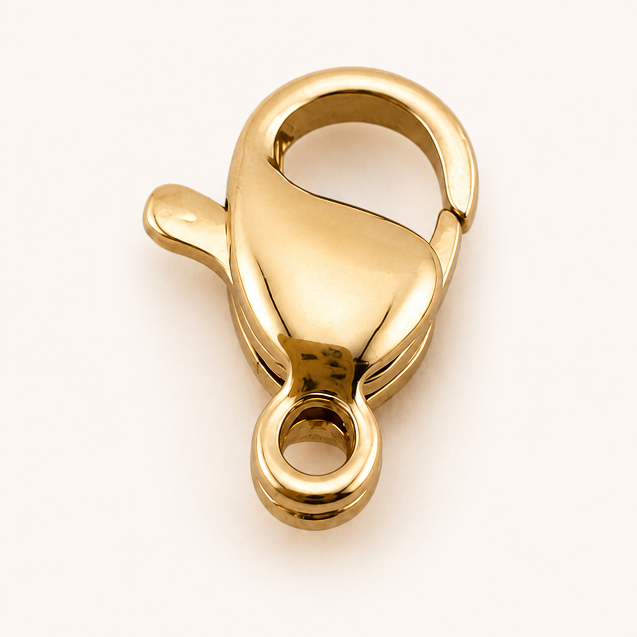 12mm Lobster Clasps - 18K Gold PVD