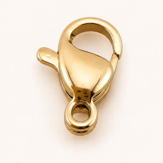 12mm Lobster Clasps - 18K Gold PVD