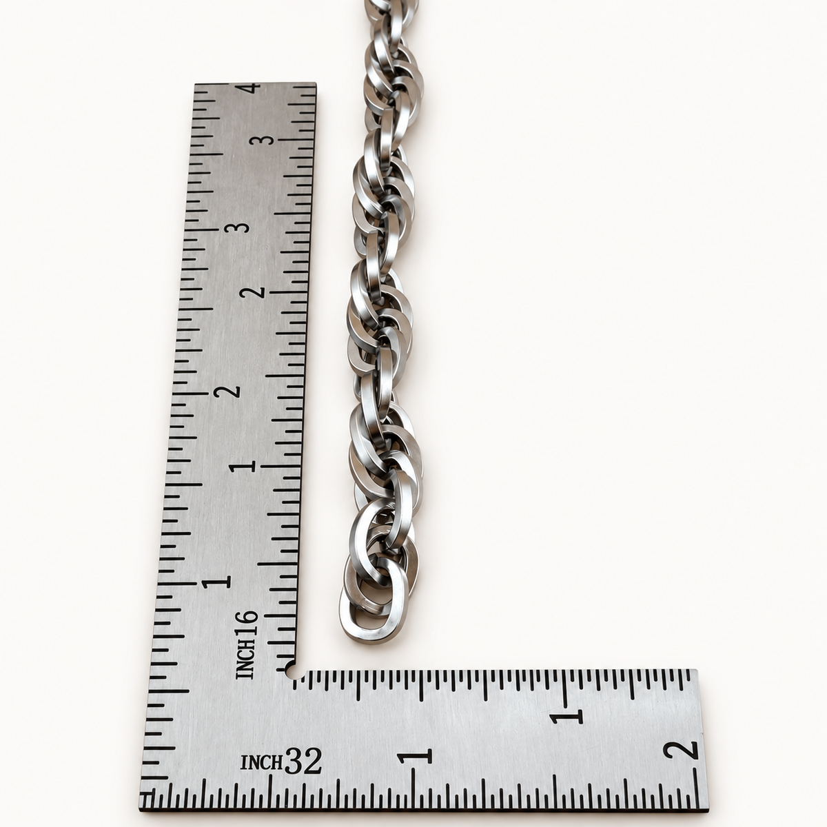 Rope Chain – 4mm, 6.5mm & 7mm (By the Foot)