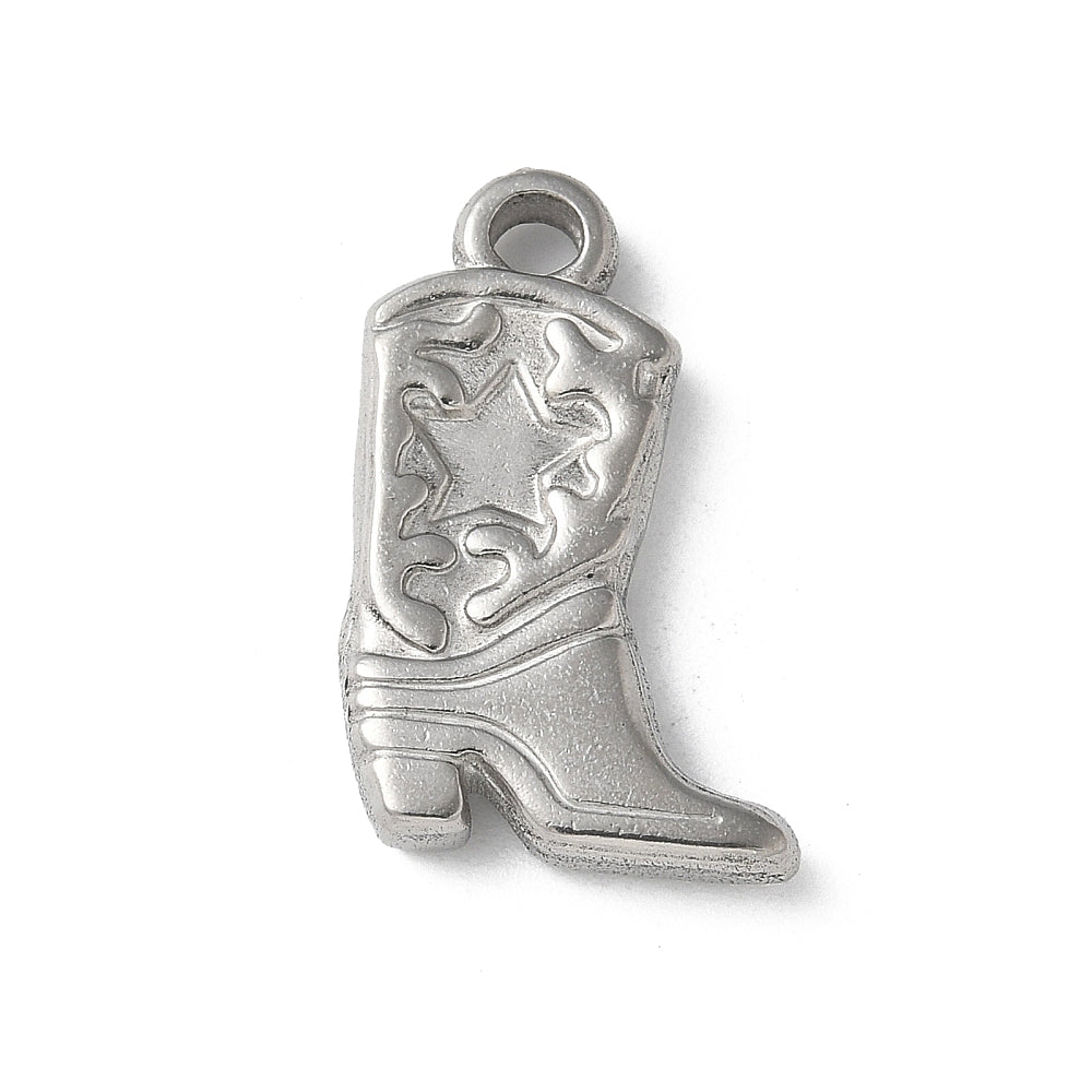 Boot-shaped Pendant - 20.5x13.5mm