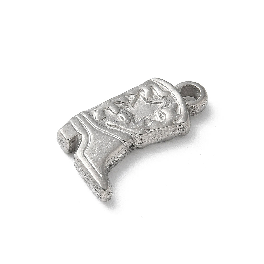 Boot-shaped Pendant - 20.5x13.5mm