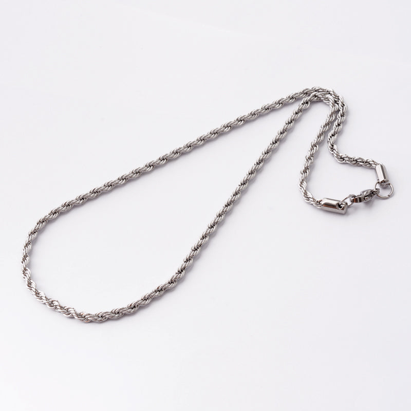 4mm Rope Chain Necklace – 20.7"