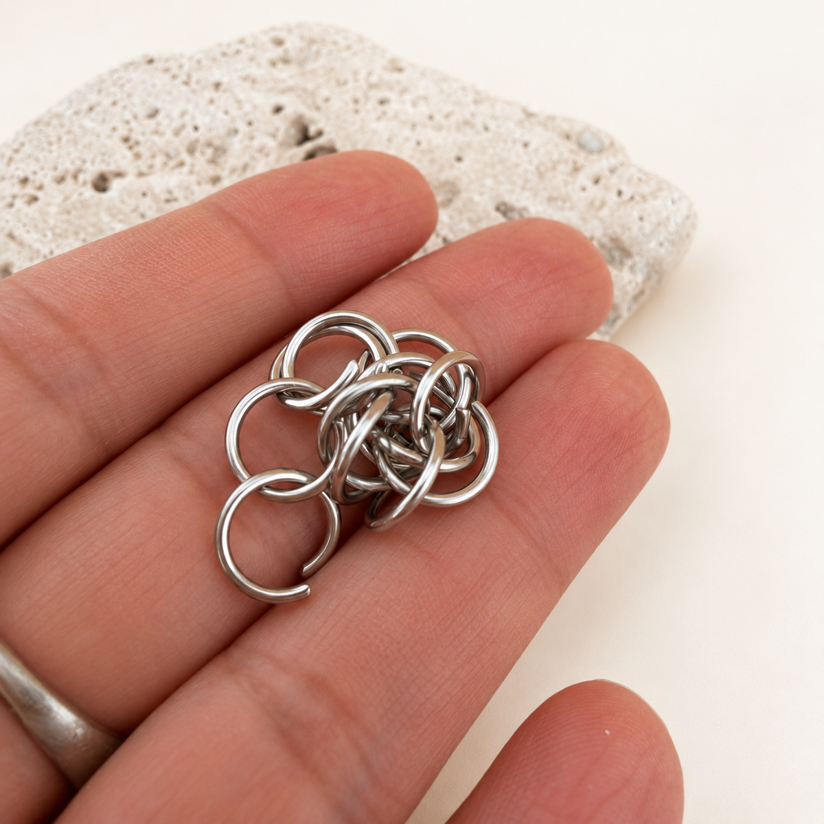 10mm  • 18 Gauge Open Jump Rings