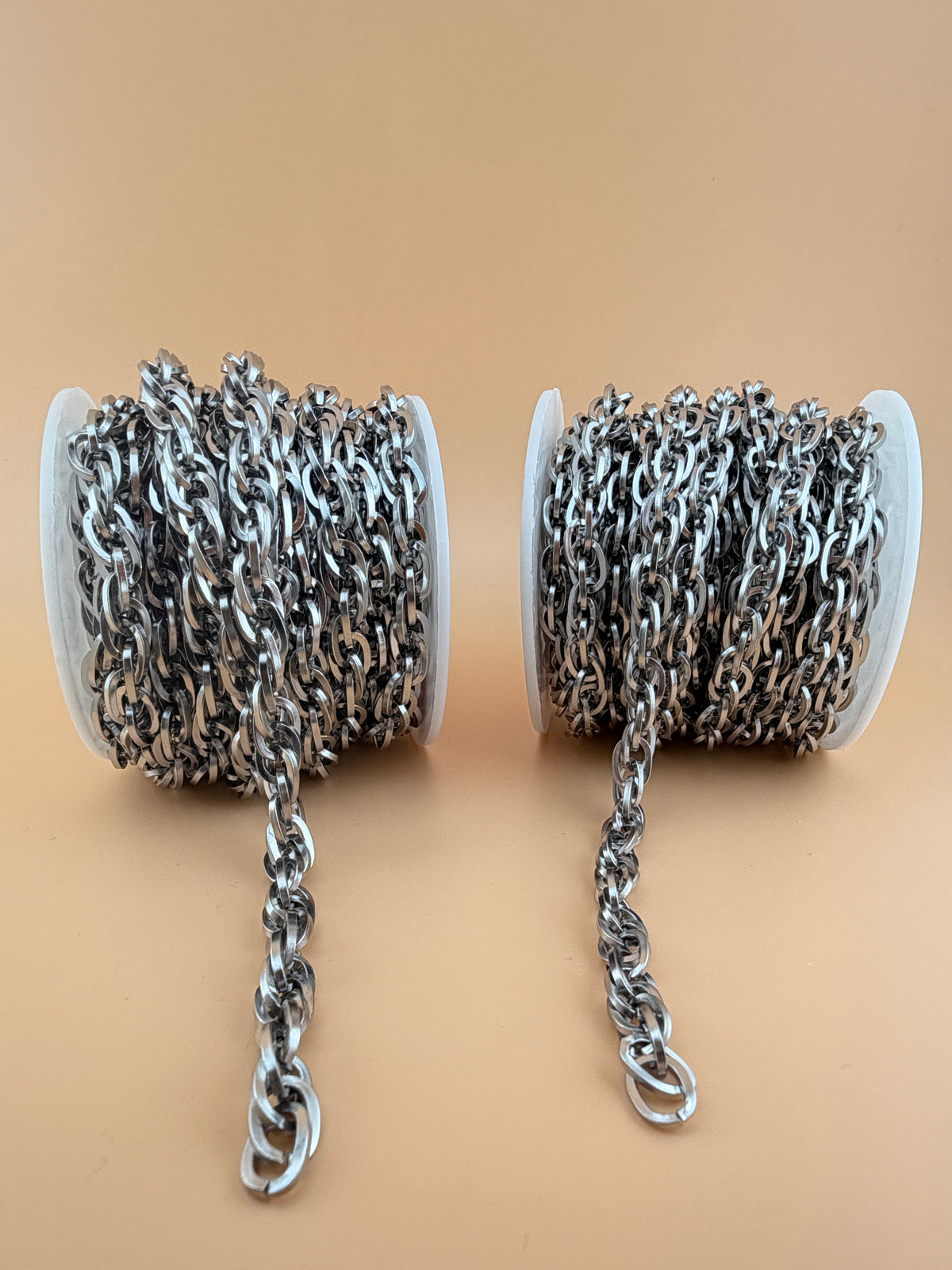Rope Chain – 4mm, 6.5mm & 7mm (By the Foot)
